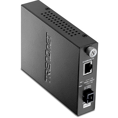 Image of Trendnet TFC-110S20D3i network media converter 100 Mbit/s 1310 nm...