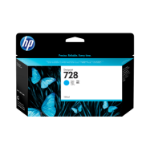 HP F9J67A/728 Ink cartridge cyan 130ml for HP DesignJet T 730/830