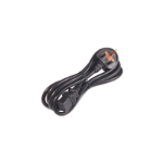 APC Pwr Cord, 16A, 200-240V, C19 to UK Plug power cable Black 2 m