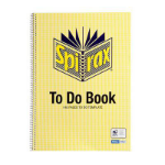 SPIRAX TO DO BOOK A4 140 PAGE