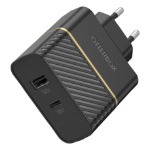 OtterBox EU Wall Charger 30W - USB-C 18W + USB-A 12W USB-PD, black