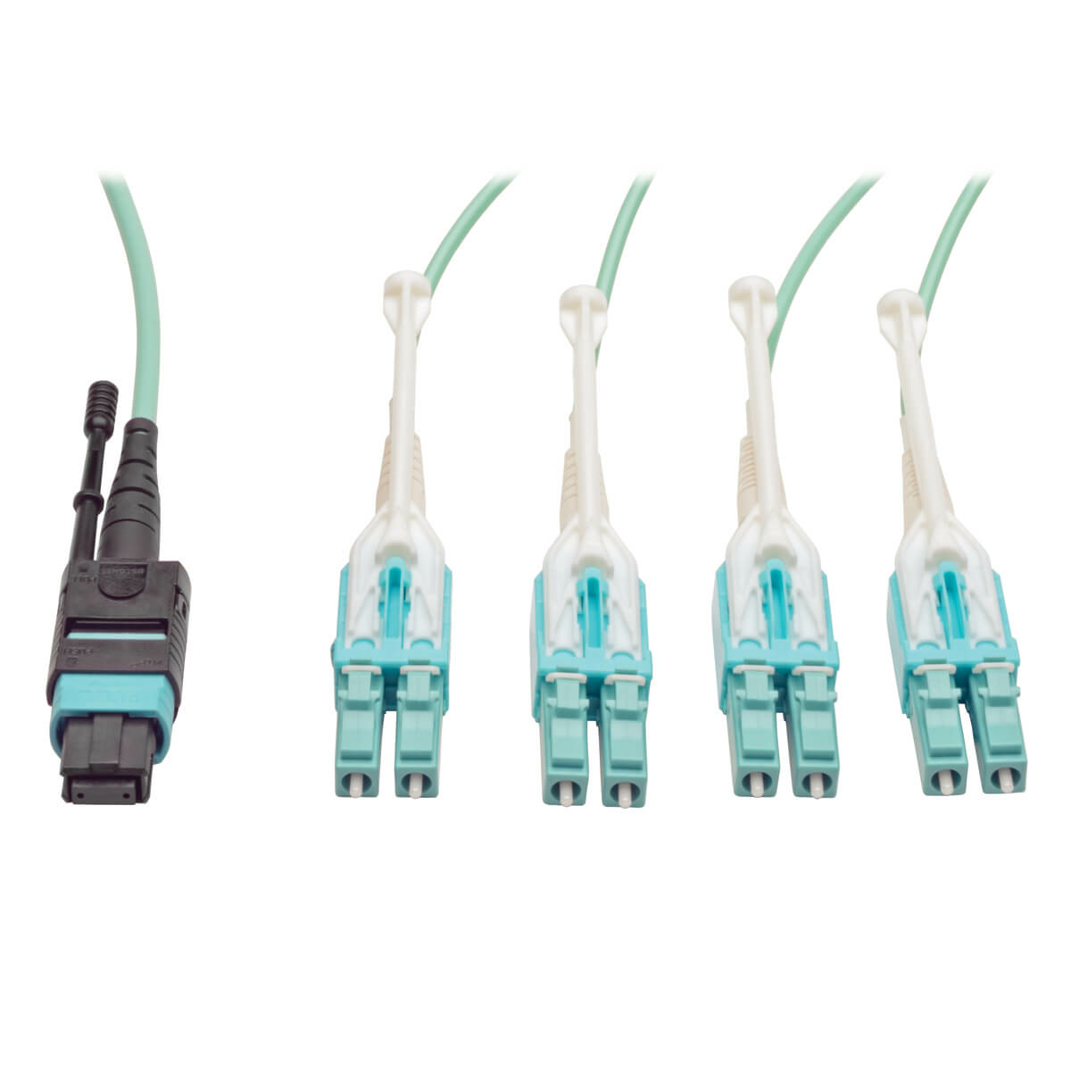 Tripp Lite N844-05M-8LC-PT MTP/MPO Fan-out Cable with Push/Pull Tab Co