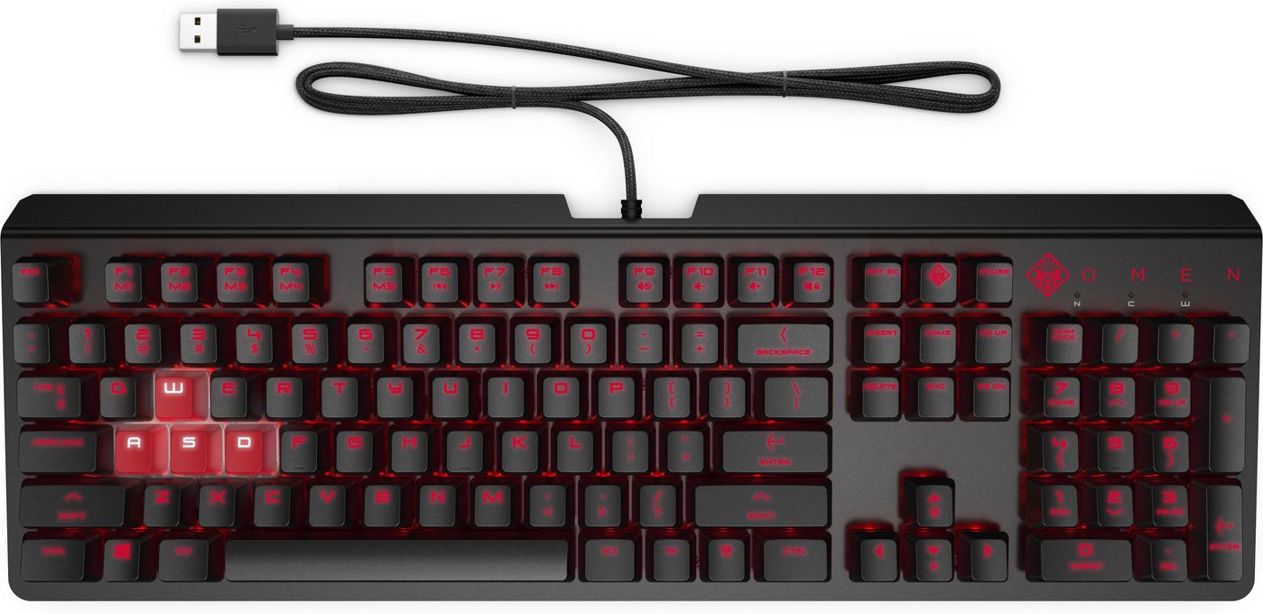 HP OMEN y HP Keyord 1300 Red C