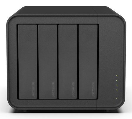 TerraMaster D4-320 disk array Desktop Black