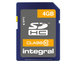 Integral 4GB SD CARD SDHC CL10 20 MB/S