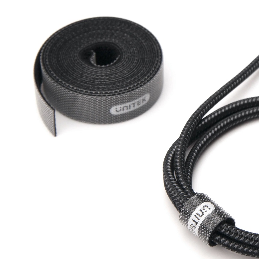 UNITEK OT142BK Velcro Cable Organizer 5.0m