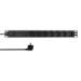 LogiLink PDU7C02 power distribution unit (PDU) 7 AC outlet(s) 1U Black