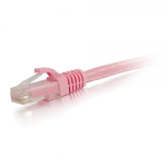 C2G 0.5ft Cat6a networking cable Pink 5.91" (0.15 m) U/UTP (UTP)