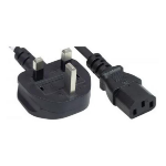 PC-LINK 1.8 METRE UK 3PIN 13AMP PC POWER CABLE
