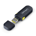 StarTech.com USB-A Port Blocker Key with 4x Locking USB-A Dust Cover Plugs, Snap-In Reusable Port Protectors for Laptops & Computers