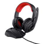 Trust 24761 headphones/headset Wired Head-band Gaming Black, Red