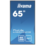 iiyama LH6542UHS-B3 beeldkrant Digitale signage flatscreen 163,8 cm (64.5") IPS 500 cd/m² 4K Ultra HD Zwart Type processor Android 8.0 18/7