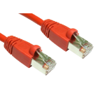 Cables Direct B6ST-700R networking cable Red 0.5 m Cat6 F/UTP (FTP)