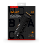 Western Digital WD_BLACK™ SN850X NVMe™ SSD POWERED BY SANDISK 4 TB, [With Heatsink]