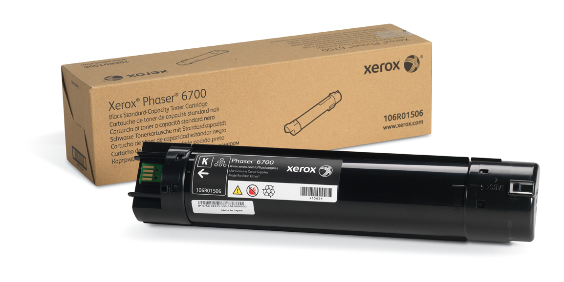 Image of Xerox 106R01506 Toner black, 7.1K pages/5% for Xerox Phaser 6700