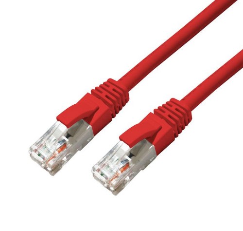 Microconnect MC-UTP6A05R networking cable Red 5 m Cat6a U/UTP (UTP)