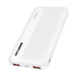 LogiLink Mobile Power Bank, LiPo, 10.000 mAh, PD 20W & QC 3.0, white