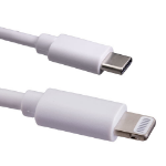 Cablenet 2m USB 3.1c Male - Lightning MFI Cable White