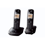 Panasonic KX-TG2512FXT telephone DECT telephone Caller ID Black