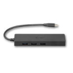 i-tec Advance USB-C Slim Passive HUB 3 Port + Gigabit Ethernet Adapter