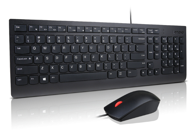 Lenovo 4X31R64420 keyboard Mouse included Universal USB Italian Black