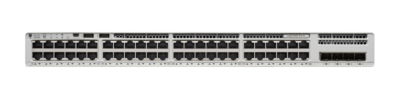 Image of Cisco Catalyst 9200L Managed L3 10G Ethernet (100/1000/10000) Grey