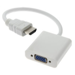 Astrotek HDMI - VGA M/F VGA (D-Sub) White