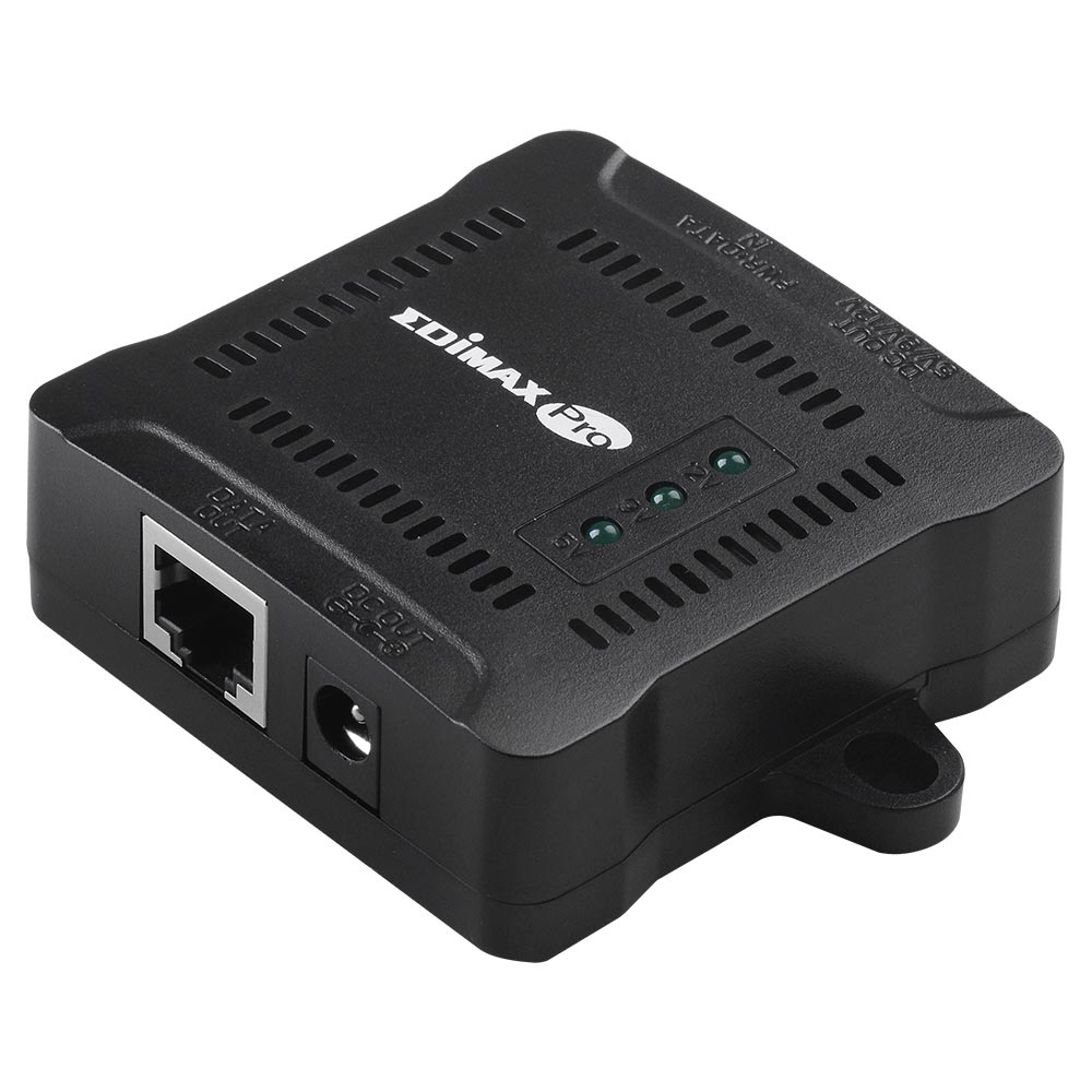 Image of Edimax GP-101ST network splitter Black Power over Ethernet (PoE)