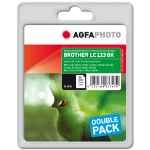 AgfaPhoto APB123BDUOD inktcartridge Zwart