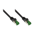 Alcasa 8062-H100S networking cable Black 10 m Cat6+ S/FTP (S-STP)