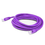 AddOn Networks ADD-1FCAT6A-PE networking cable Purple 11.8" (0.3 m) Cat6a U/UTP (UTP)