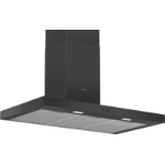 Bosch Serie 2 DWB96BC60B cooker hood Wall-mounted Black 619 m³/h B