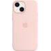 Apple iPhone 13 mini Silicone Case with MagSafe - Chalk Pink