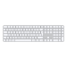 Apple Magic keyboard Universal USB + Bluetooth QWERTY English White