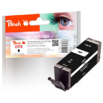 Peach 320126 inktcartridge Compatibel Zwart