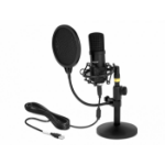 DeLOCK 66300 microfoon Zwart