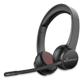 EU Product - Bluetooth ENC Stereo Headset 400mAh Akku schwarz thumbnail