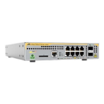 Allied Telesis AT-IE210L-10GP-60 Managed L2 Gigabit Ethernet (10/100/1000) Power over Ethernet (PoE) Grey