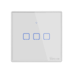 Sonoff T2EU3C-TX WiFi Smart Wall Touch Switch 3-Button White