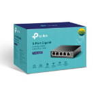 TP-Link TL-SG1005P netwerk-switch Unmanaged Gigabit Ethernet (10/100/1000) Power over Ethernet (PoE) Zwart