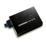 PLANET 10/100Base-TX to 100Base-FX network media converter 100 Mbit/s 1310 nm Multi-mode, Single-mode Black