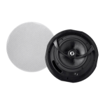 Monoprice 13683 loudspeaker 2-way Black, White 80 W