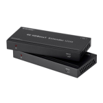 Monoprice 41097 AV extender AV transmitter & receiver Black