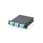 Digitus MPO cassette, multimode OM3, LC/Quad, LC to MPO, for 3 cassette fields