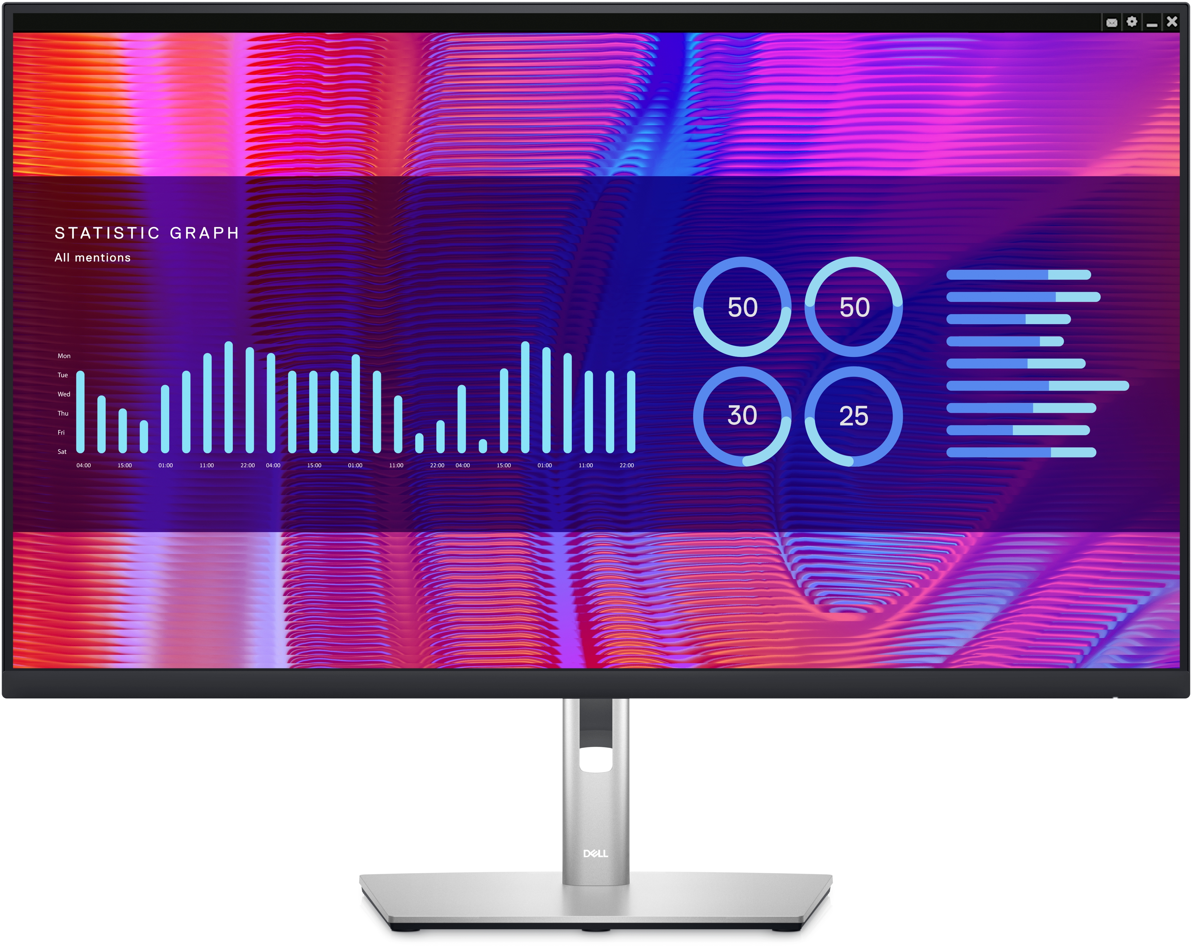 Image of DELL P Series P3223DE LED display 80 cm (31.5") 2560 x 1440 pixels...