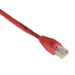 Black Box GigaBase 350 Cat.5e UTP RJ-45 0.3m networking cable Red 11.8" (0.3 m) Cat5e U/UTP (UTP)