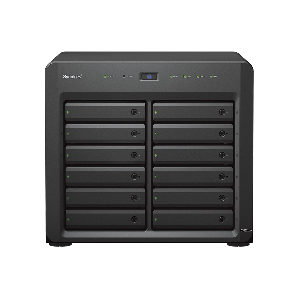 Image of Synology DiskStation DS3622xs+ NAS Tower Ethernet LAN Black D-1531