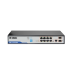 D-Link DGS-F1210-10PS-E network switch Managed L2 Gigabit Ethernet (10/100/1000) Power over Ethernet (PoE) Grey