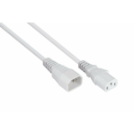 Kabelmeister SK1430-W030 power cable White 3 m IEC C14 IEC C13