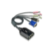 ATEN Dual USB - VGA to CAT5e/6 KVM Adapter Cable with Audio & Virtual Media Support (for KM0932 only)